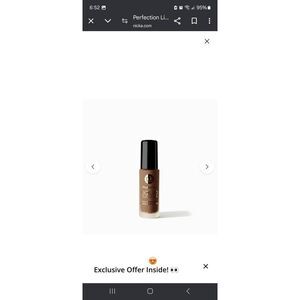 New Lot of 3 Sealed NK Makeup Perfection Liquid Foundation FFPF12 Cocoa